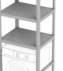 SCAFFALE SOPRALAVATRICE SABBIA 75X60X H.184 ART.60021