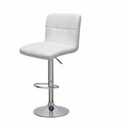 SGABELLO EFF. TRAPUNTATO BIANCO 566808