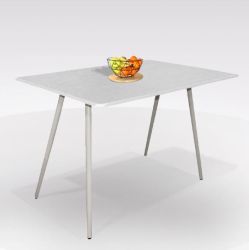 TAVOLO DUDU FISSO 120X70 ALL. BIANCO FRASS. TAV2256