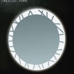 SPECCHIO LED DIA 80CM RETROILLUMINATO PUMA