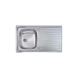 LAVELLO ACCIAIO MONDIAL 1 VASCA SINISTRA