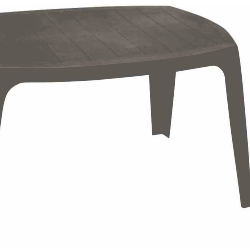 TAVOLINO DA ESTERNO KAI ANTRACITE BASSO 76X49XH.43 KAI100AN