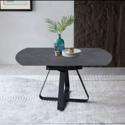 TAVOLO 135X85 ALL. CARBON GREY TAV136