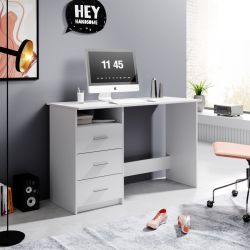 SCRIVANIA UFF. BIANCO 3CASS ADRIA MOD.39465179 L.123 P.50