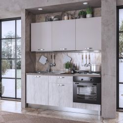Cucina monoblocco Mila 180 sx modello Mira