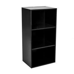 LIBR/SCAFF NERO ART. 4126002 MIS: 40X30X80H.