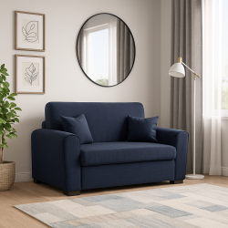 Mini Estasi divano 2 posti zoe 18 blu