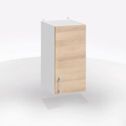 PENSILE ECO CM 40X32 H.60 BIANCO E ROVERE ARTISAN PE7