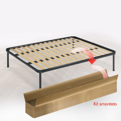 Rete matrimoniale smontata 160X190 RT8860