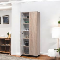 Armadio scarpiera multiuso 2 ante Talent rovere