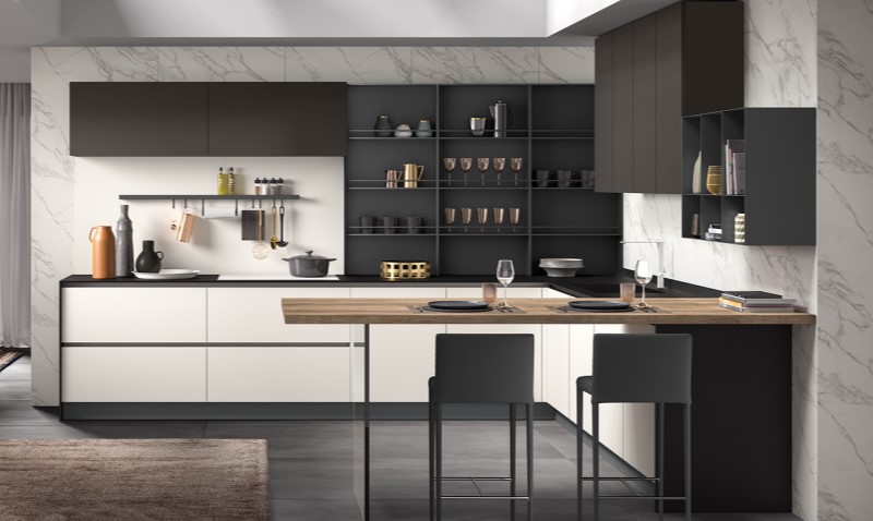 Cucina componibile moderna Stratos
