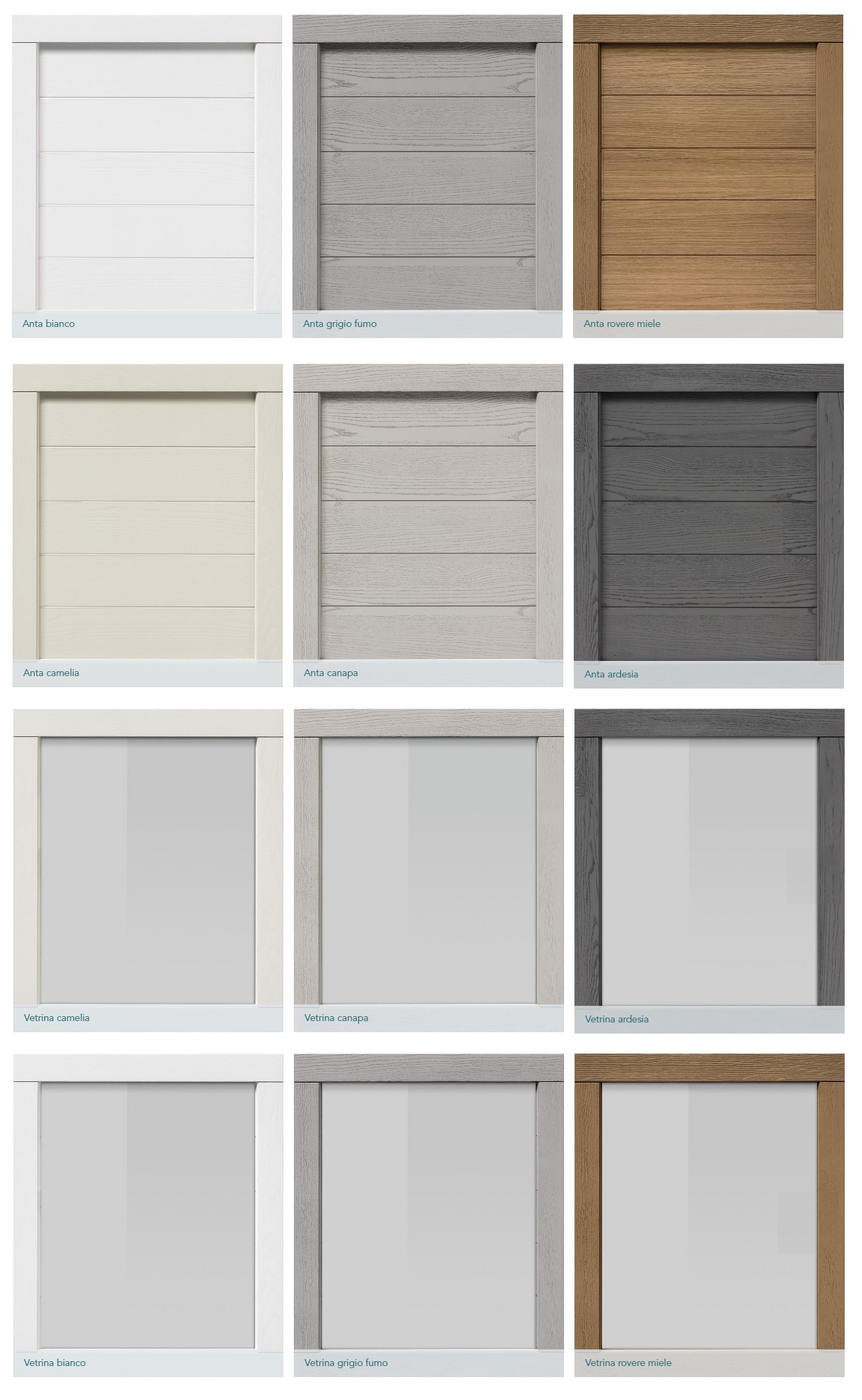 Finiture cucina componibile Elsa