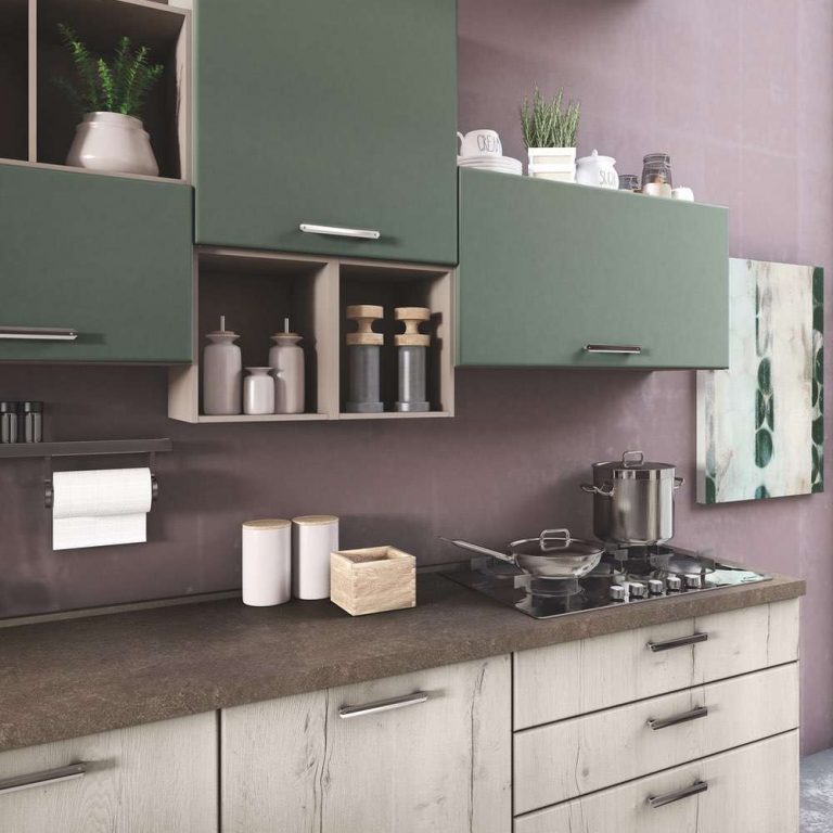 Particolare cucina componibile moderna Ambra