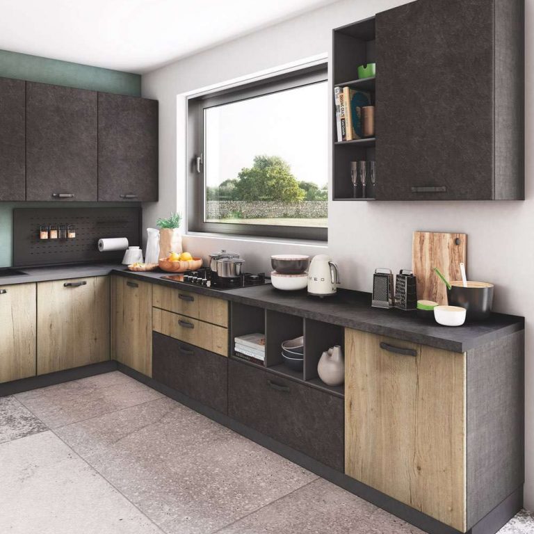 Particolare cucina componibile moderna Ambra