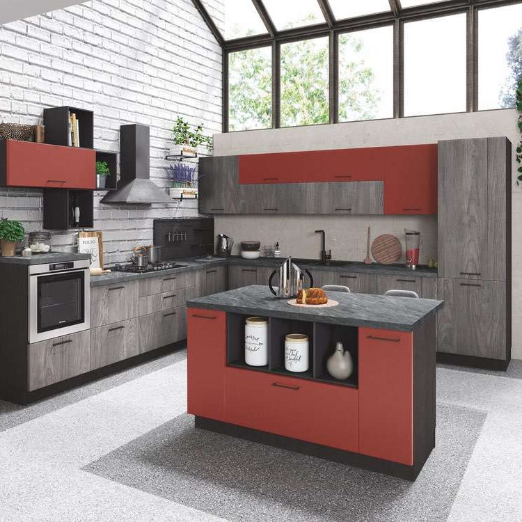 Particolare cucina componibile moderna Cloe