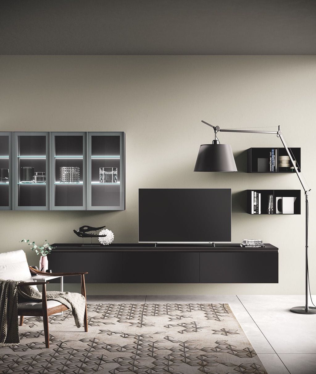 Particolare cucina componibile moderna Oceano Mobilturi