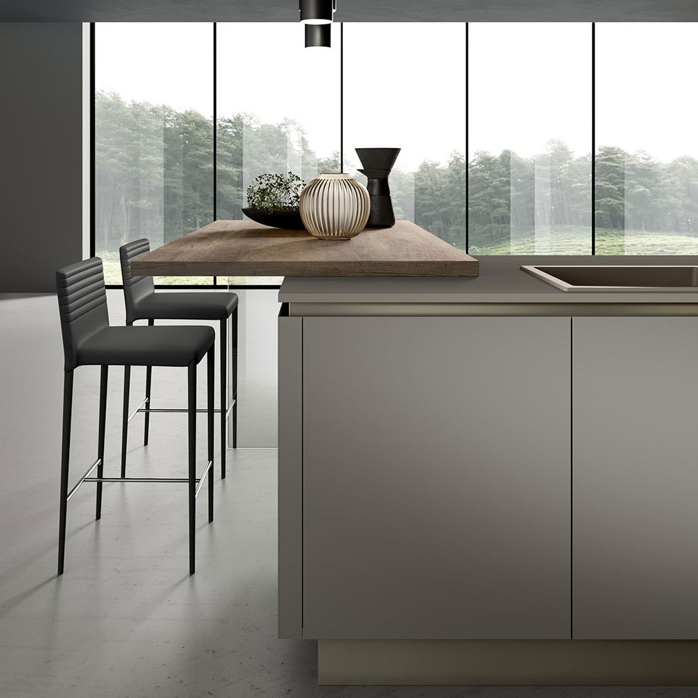 Particolare cucina componibile moderna Stratos