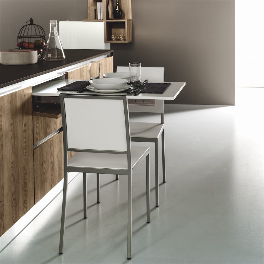 Particolare cucina componibile moderna Cielo