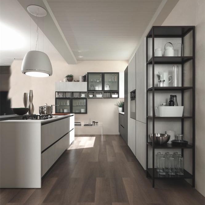 Particolare cucina componibile moderna Zen