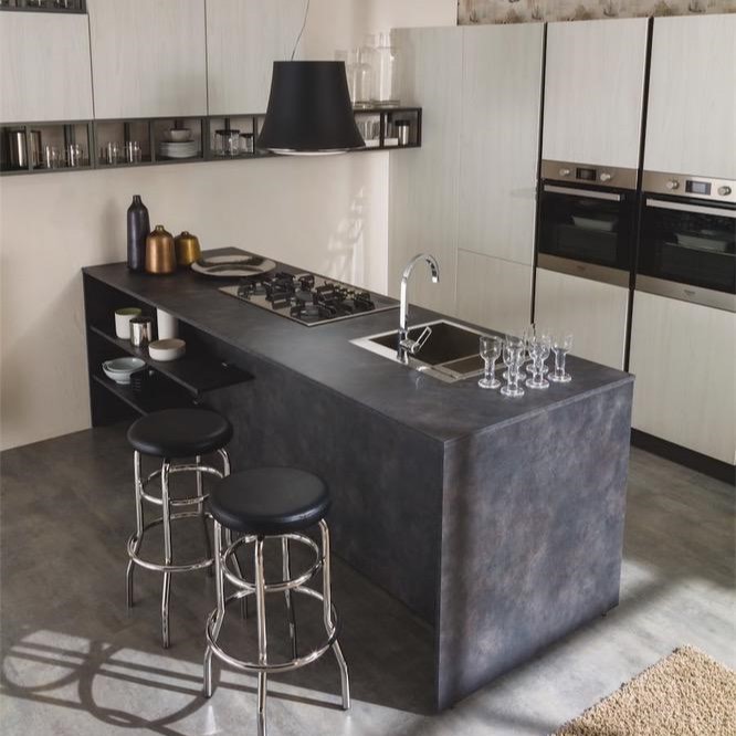 Particolare cucina componibile moderna Zen