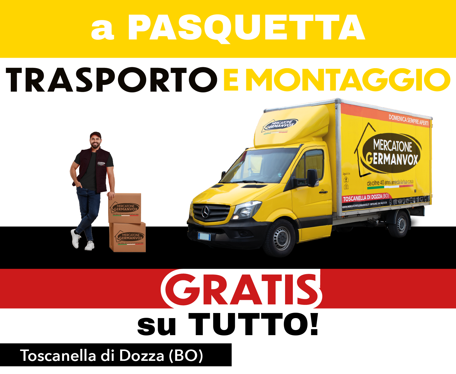 Promozione arredamento Pasquetta